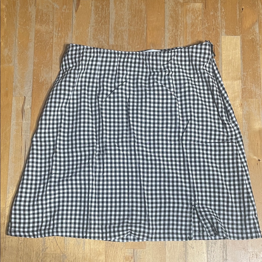 NWT Hollister plaid ultra high rise mini skirt